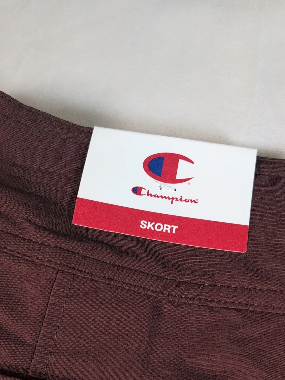 Champion Pleated Match Skort in Medium Ruby (Brown) Size 10